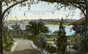 Schilling's Park and Lake Merritt, Oakland, California  